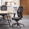 Alize mesh chair, air seating mesh chair. mesh back chair, manager office chair, black back mesh chair