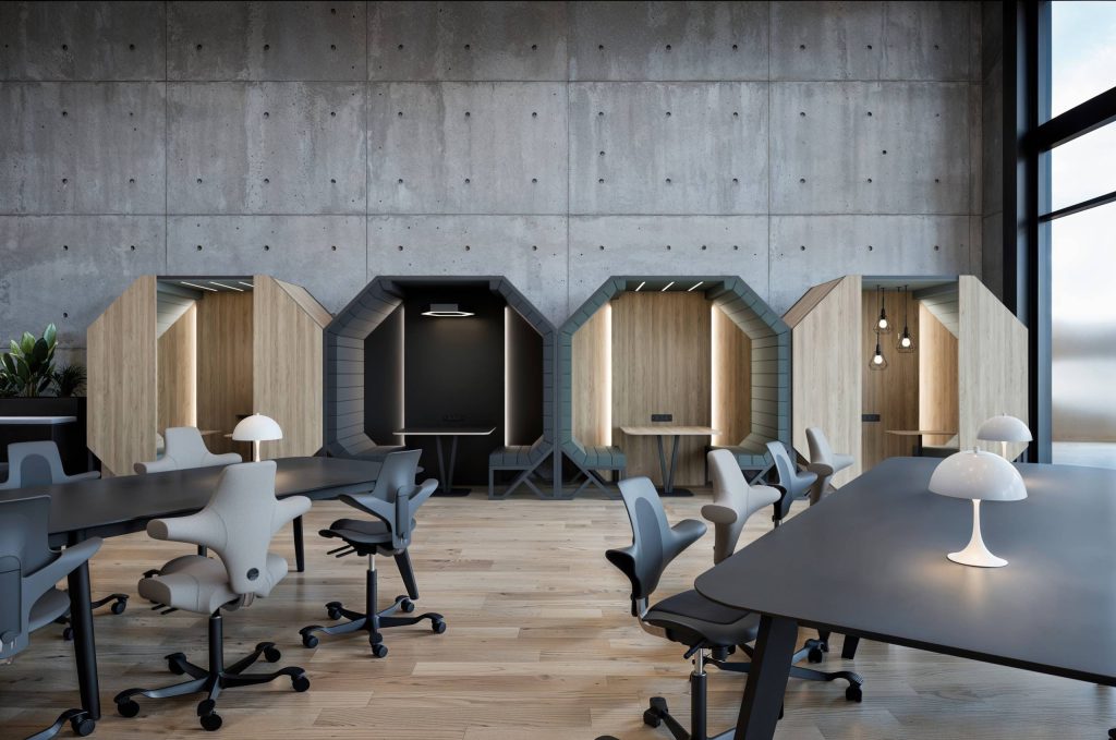 Acoustic Office Pods