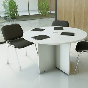 IWC circular meeting room table.