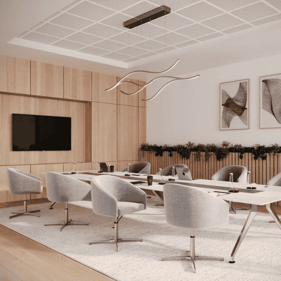 Grey chair , black base, comfortable chair , meeting and office chair