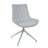 Gale Chair, Air Seating, Meeting Chair , Grey , Chrome, Four star base chair