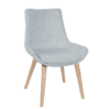 Gale Chair, Air Seating, Meeting Chair , Grey , wooden , Four legged chair