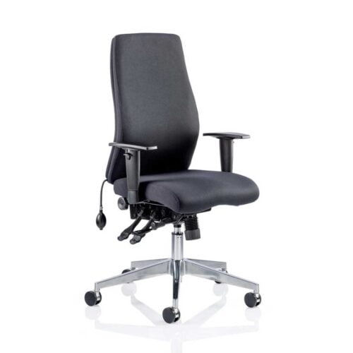 Onyx Fabric executive Chair Black Dynamic