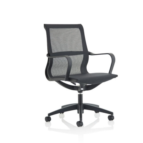 Lula Black Mesh Office Chair