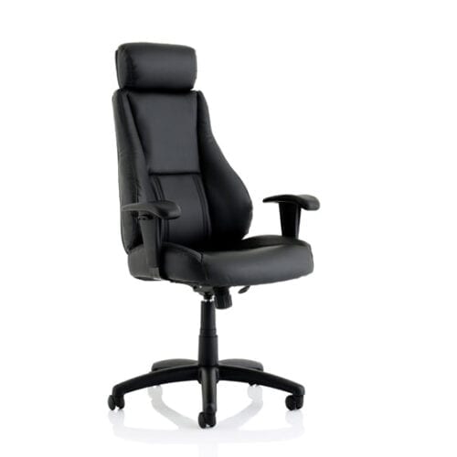 Windsor Black Executive Chair with headreast
