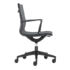 side view of star meeting chair from air seating office and meeting room chair