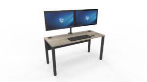 Best standing desk for deals 3 monitors