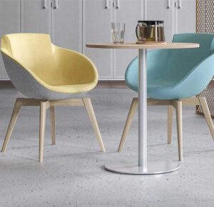 Tula Armchair wooden legs