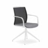 Wlorkwell Meeting Chair 4 star base in white