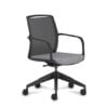 Workwell Meeting Chair with castor base