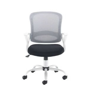 Tyler Mesh Chair white frame