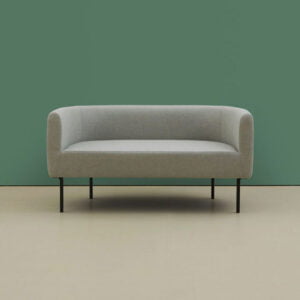 Juno Two Seater Black Leg Frame Hitch Mylius