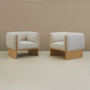 Tarn Arm Chair Wooden Base Hitch Mylius