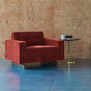 Abbey Arm Chair Sled Base Hitch Mylius