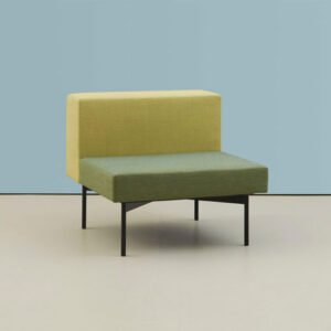 Mosaic Hitch Mylius modular sofa black frame