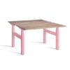 Duo Height Adjustable Desk Nebraska Oak Top