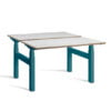 Duo Height Adjustable Desk white top