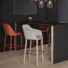 Pablo Stool, High Stool, Elite Office furniture, wooden stool