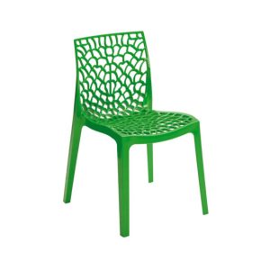 Zest Brilliant Green Plastic Chair