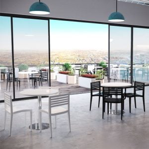 Danilo Circular Table in an office environment