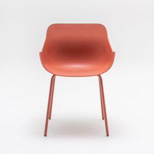 Red Baltic Classic 4 leg chair