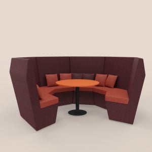 Beautiful Ben Collaborative High Back Sofa
