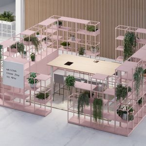 Beautiful Storage System in a modern office