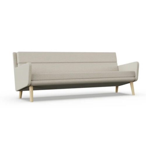 low back sofa, cream sofa, douglas JDD sofa,