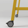 Imperial Aspect Mobile Table, Moveable table, Mobile Table, Table with stoppers, Metal frame mobile table
