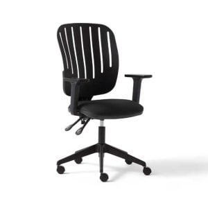 Black Saturn Operator Chair