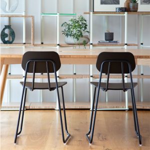 Swing Office Chairs in black