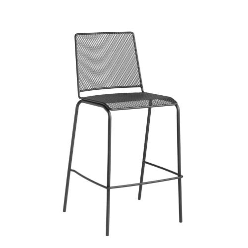 Tapas high stool in a white background