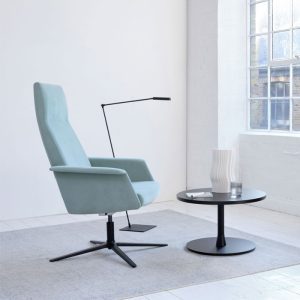 Tonik Office Chair chair in a blue fabric