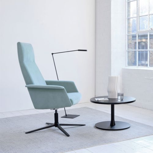 Tonik Office Chair chair in a blue fabric