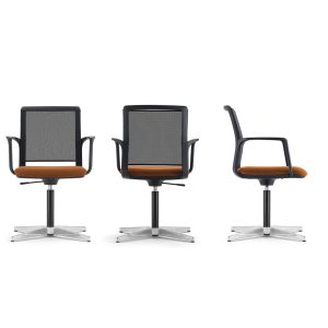Avior Swivel Chair with Arms grouped Air Seating