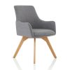 Dynamic office, carmen visitor chair grey fabric