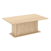 elite office furniture qube boardroom table with rectangular base