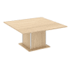 elite office furniture qube boardroom table with square base