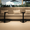 JDD Seating, casper seating , cream booth seating,