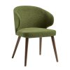 Zap Trading Selma Armchair, Forest Green Boucle Fabric