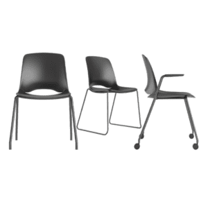 elite kiro chair black with various bases