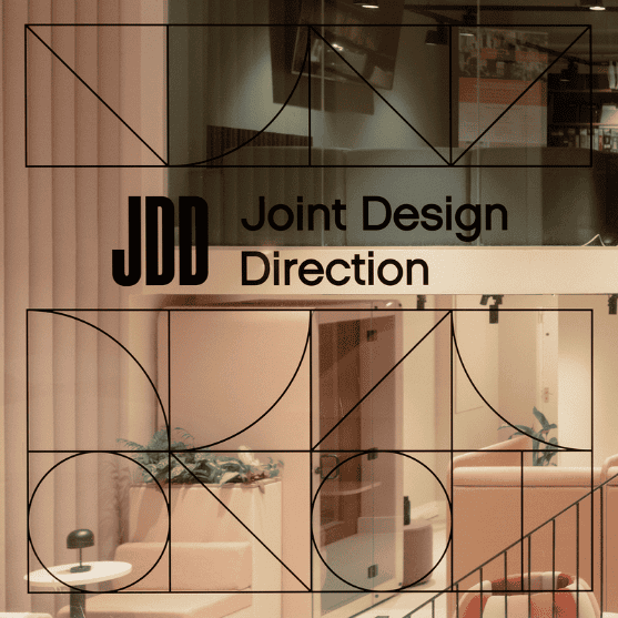 JDD Birmingham showroom, exterior window graphic design