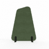 identity furniture ryve floor standing screens room dividers acute angled in green fabric