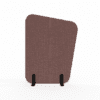 Identity furniture ryve floor standing screens room dividers obtuse straight sided in purple fabric