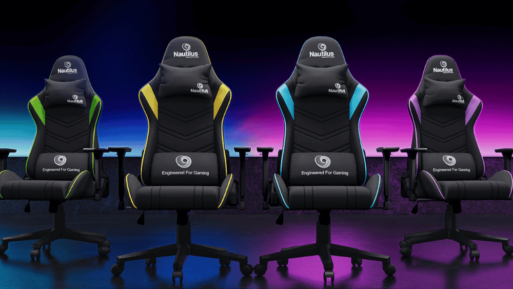 Nautilus gaming apollo chair office solutions in various colours