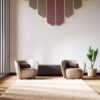 identity furniture office wall mounted screens with lounge seating ryve