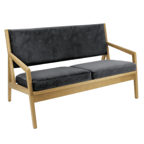 hanna soft seating two seater sofa