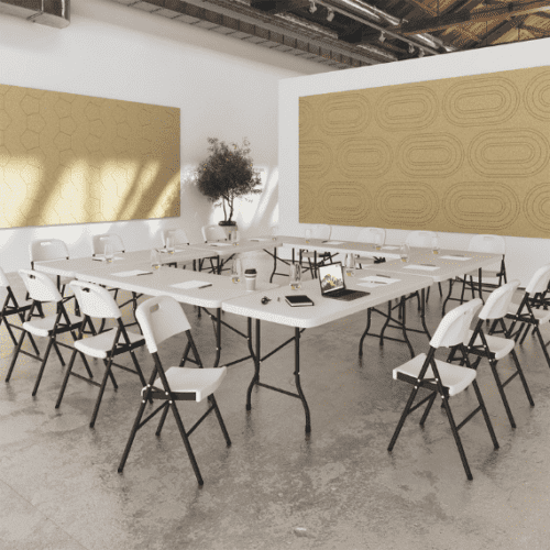 hebe chair with folding table