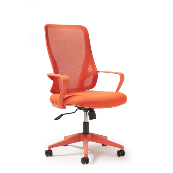 orange eva mesh chair from dams