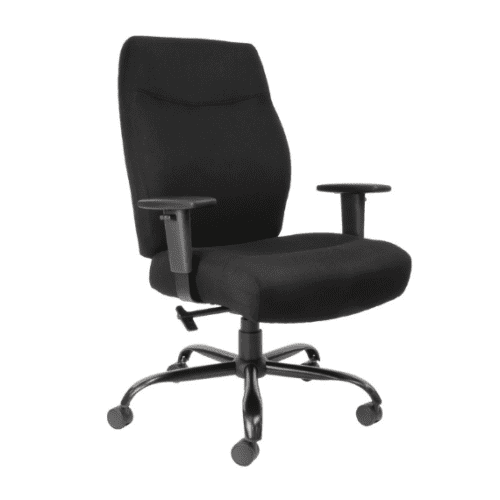 porter bariatric operator heavy duty chair in black